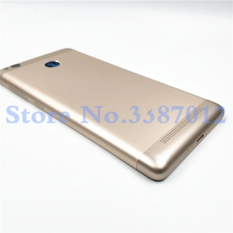 Оригинальная задняя крышка батарейного отсека для Xiaomi Redmi 3 Pro 3S запасные части