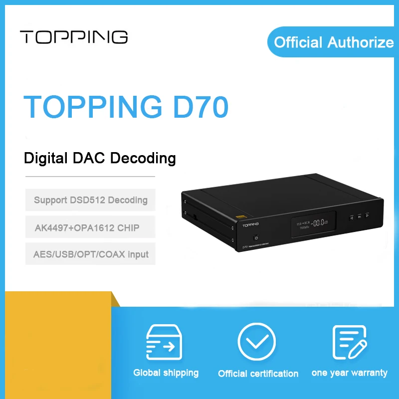 Топпинг D70 dac декодер Bluetooth XMOS XU208 AK4497 чип коаксиальный usb Оптический IIS входной баланс xlr RCA выход DSD512 усилитель