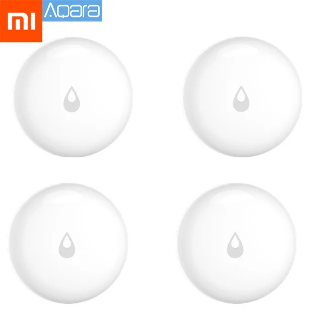 4 pcs Xiaomi Mijia Aqara датчик погружения воды детектор утечки воды для дома удаленный сигнал безопасности датчик замачивания - Цвет: 4 pcs
