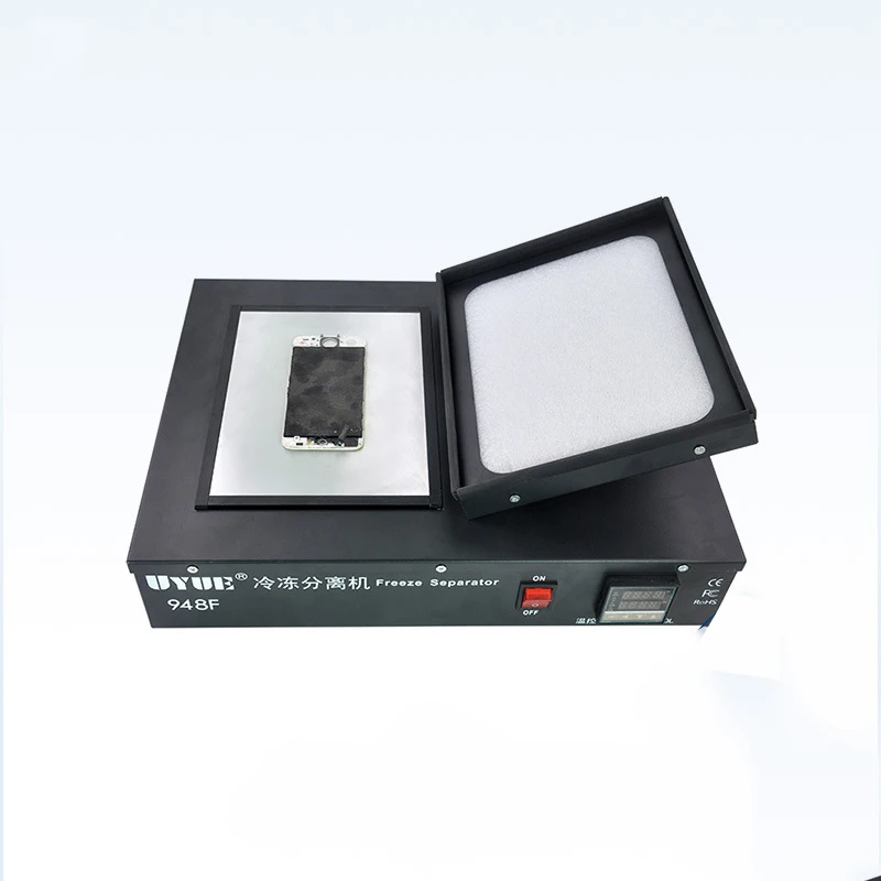 Прямая изогнутая ЖК-машина для ремонта жидкого азота замораживание сепаратор
