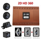 1080P Автомобильная 2D HD 360 градусов система просмотра с видом птицы панорамный вид нанопокрытие Анти-туман и дождь