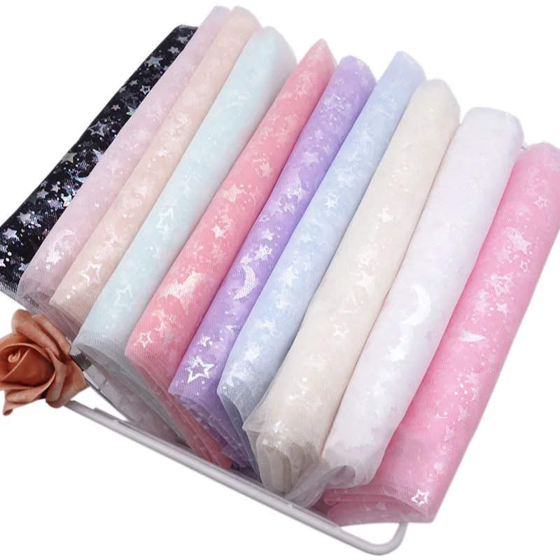 Новинка Misty Dreamy Stars Moon Тюлевое платье принцессы из органзы с блестками свадебное