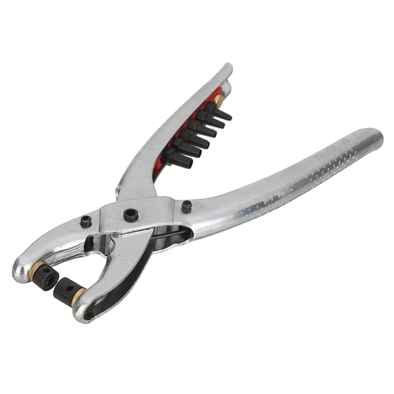 Hot Metal Rivets Eyelet Hole Punch Pliers Tool With 100Pcs Eyelets Grommets 2Pcs For Shoes Bags Leather Belt | Инструменты