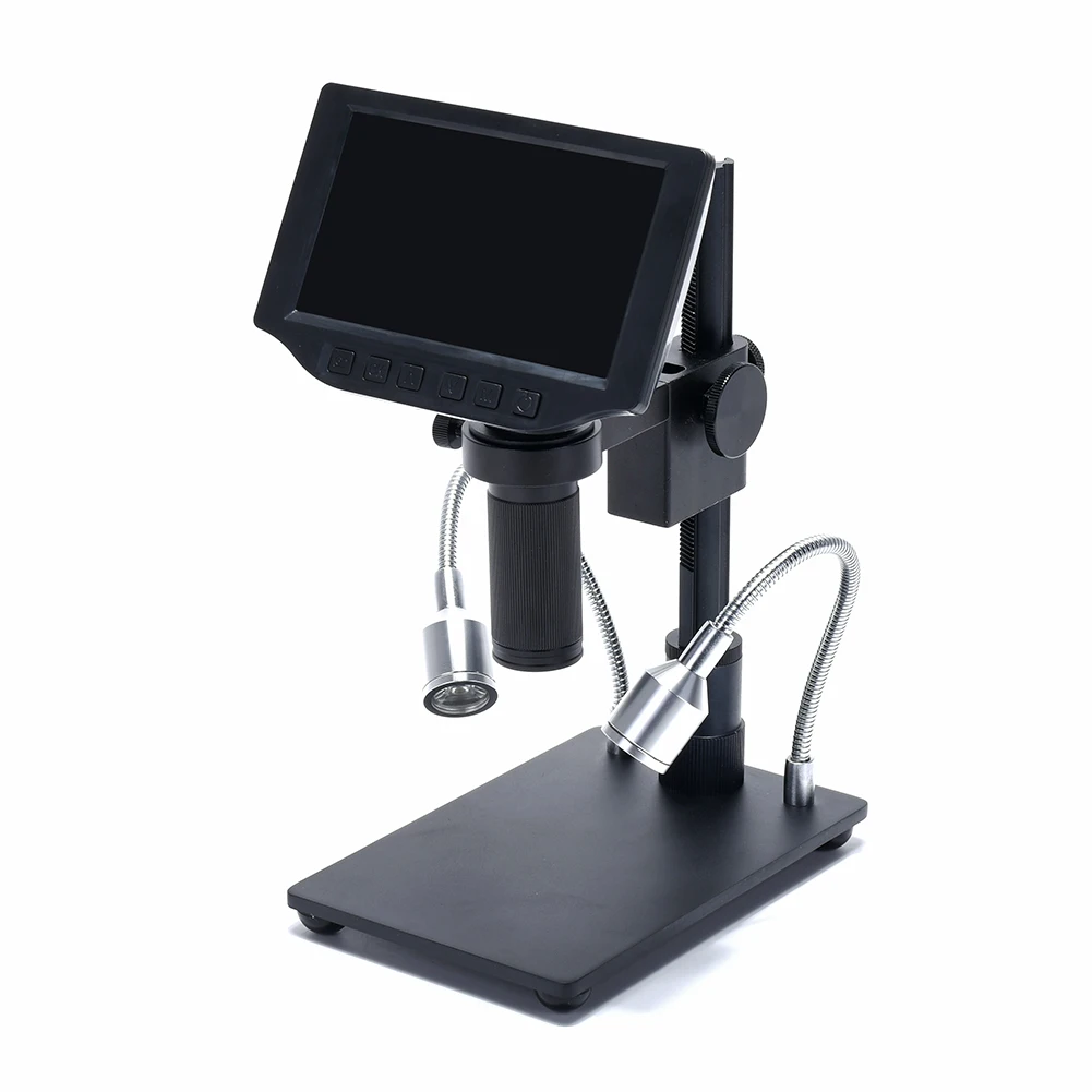 5 дюймовый экран 16MP HDMI USB цифровой промышленный микроскоп камера с 150X объективом