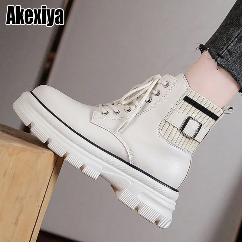 

Новое поступление, мягкие ботинки, женская обувь, женские ботинки, модные круглые ботильоны, зима 2021, эластичные черные ботинки, удобные бот...