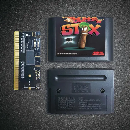 Картридж игровой Bubba N Stix 16 Bit MD для Sega Megadrive Genesis|Запасные части| |