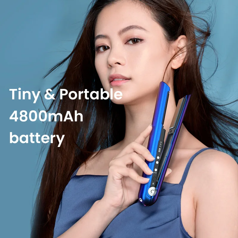 Беспроводной портативный выпрямитель для волос пушистая шина инструменты