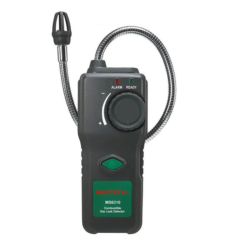 

MS6310 Portable Combustible Gas Leak Detector Tester Meter Propane Natural Gas Analyzer With Sound Light Alarm MASTECH