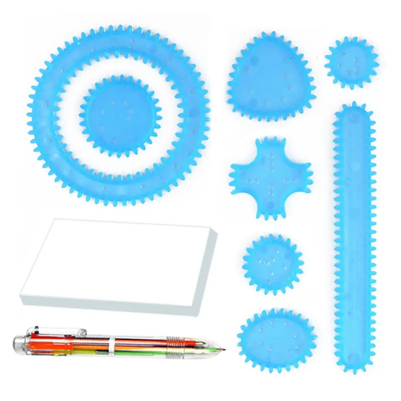 Детские игрушки для мальчиков и девочек линейка с цветами волшебный набор сделай