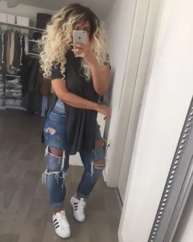 Летняя Свободная Повседневная футболка в стиле Харадзюку Женские топы с