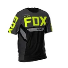 Велосипедная Джерси 2021 Fox Mtb, велосипедная рубашка, Мужская короткая спортивная команда, Мотокросс, Мужская одежда, летняя одежда
