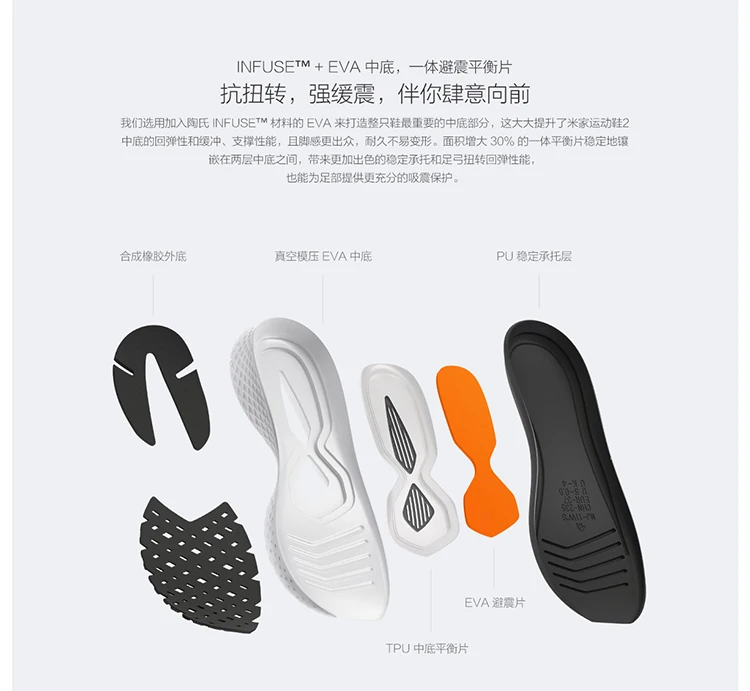 Обновленная оригинальная Мужская умная уличная спортивная обувь Xiao mi jia для бега с системой блокировки рыбьей кости, эластичные вязаные мужские кроссовки