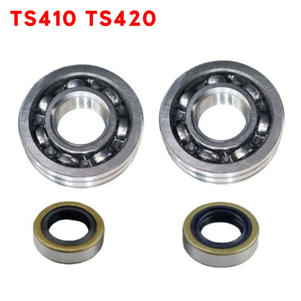 

With Oil seal Crankshaft Bearing Set For Stihl TS410 TS420 concrete cutting saw Kits High quality
