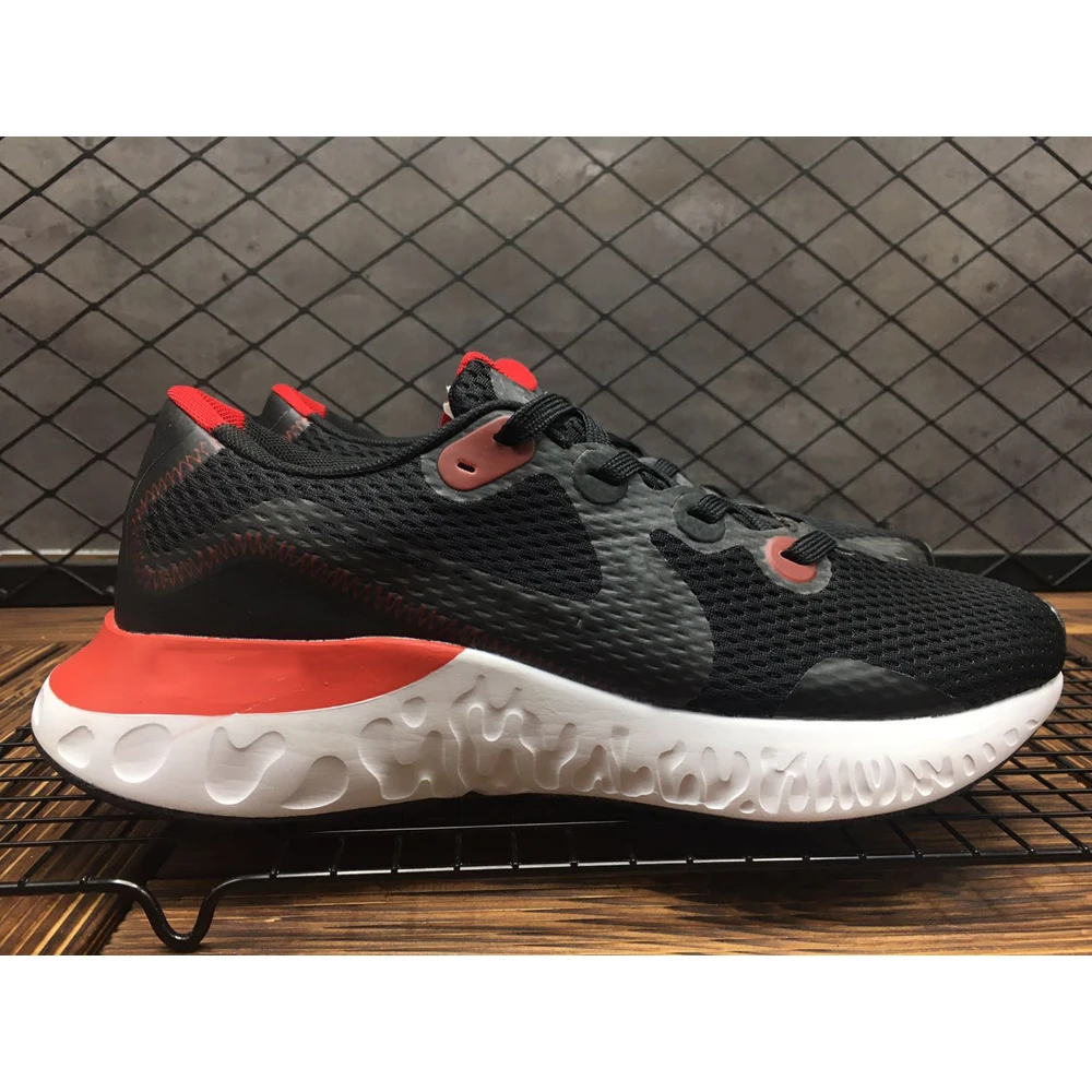 

New Arrival Men Lightweight Renewing Running Shoes Reacting Black Fluorescent Green Sport Sneakers Women Orange Footwear 36-45