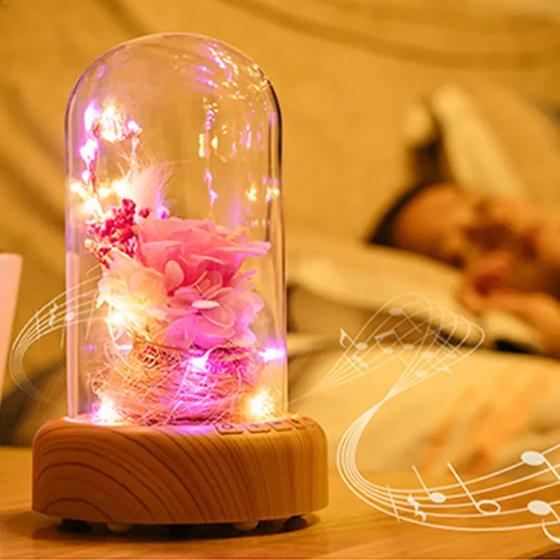 Новинка 2019 Bluetooth динамик желая стример бутылка украшение лампа друзья подарок на