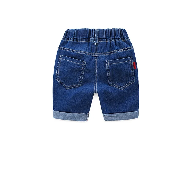 

Boys' Shorts 2020 Summer New Fashion Stretch Denim Beach Shorts Capris