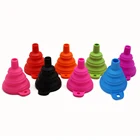 1 шт. Складная силиконовая воронка для алмазной живописи, контейнер для хранения бусин для вышивки крестиком, аксессуары ручной работы, удобный органайзер