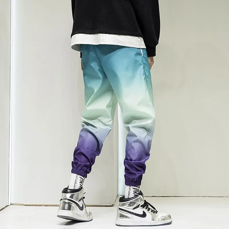 Брюки NiceMix женские в стиле хип хоп повседневные спортивные штаны с градиентом