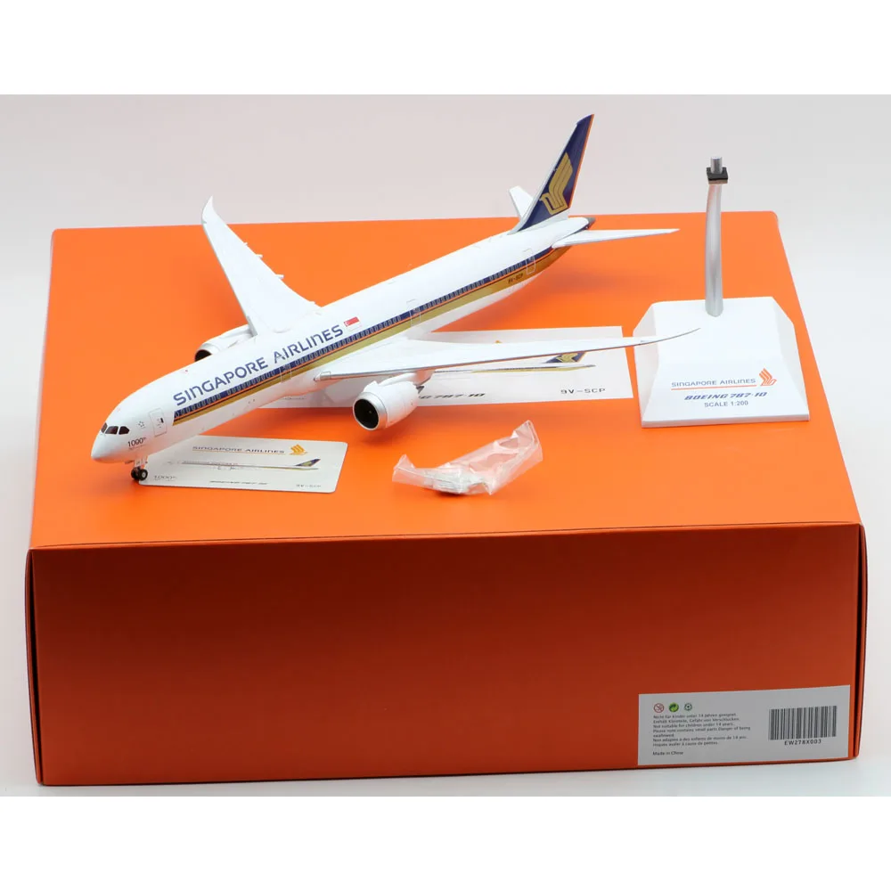 

Коллекционный самолет из сплава 1:200, модель самолета 9V-SCP JC Крылья EW278X003 Singapore Airinles «Звездный Альянс» Боинг