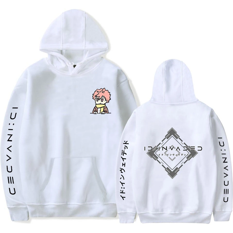 

Stylish ID : INVADED Hoodies Men/Women Print Harajuku Hoodie Sweatshirt Fashion Casual Long Sleeve white Hooded Pullover