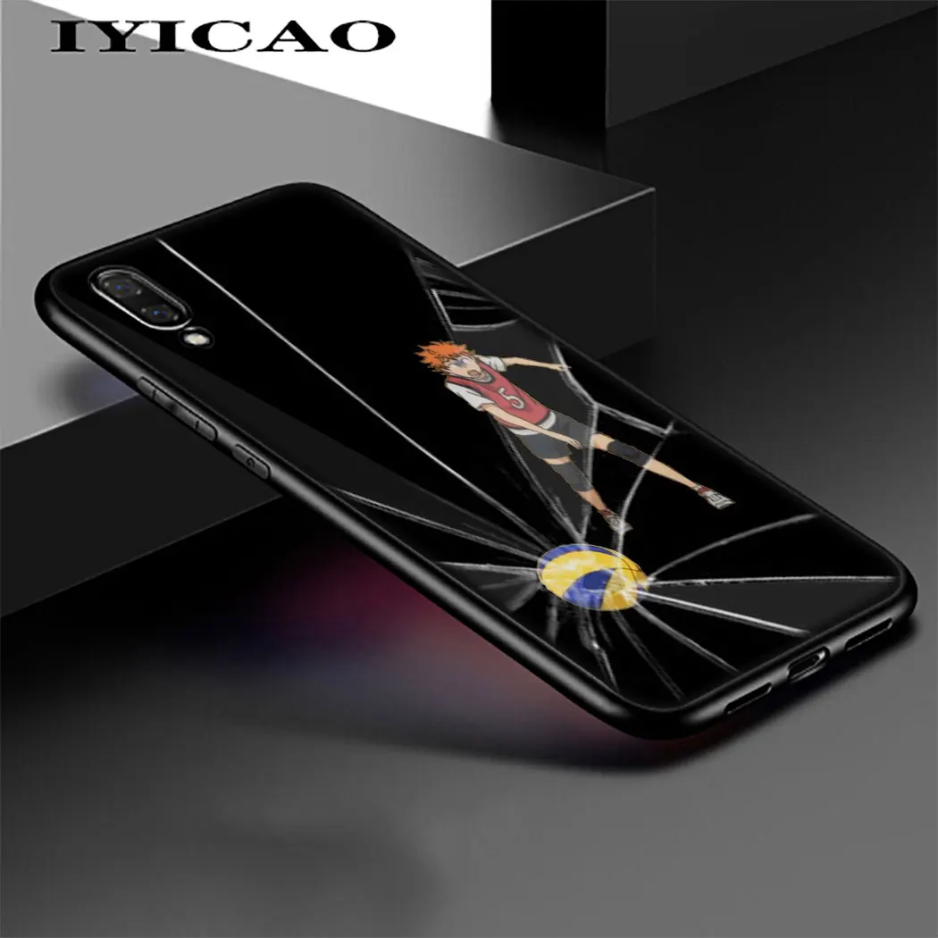 IYICAO Nekoma Karasuno мягкий телефон для huawei P8 P9 P10 P20 P30 Lite Pro P Smart Z Plus 2019 чехол |