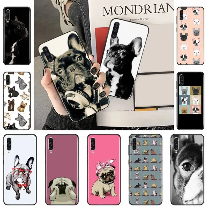 

French bulldog animal Phone Case For Samsung galaxy A S note 10 12 20 32 40 50 51 52 70 71 72 21 fe s ultra plus