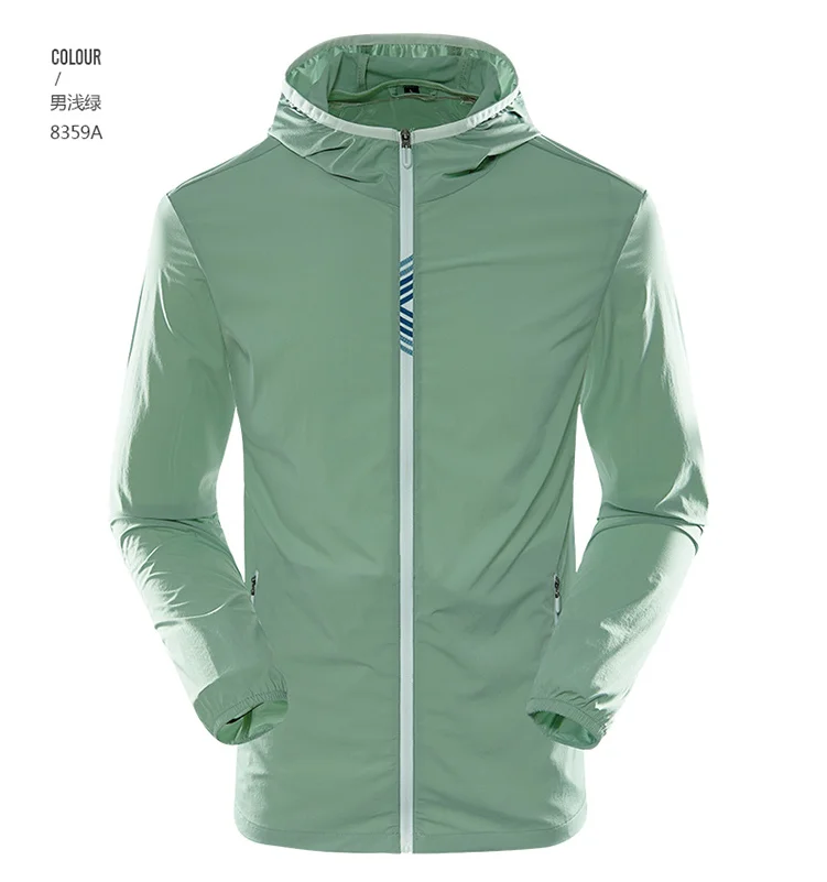 

Skin clothing men's 2020 summer new fashion all-match sun protection clothing sports outdoor cycling fishing jacket