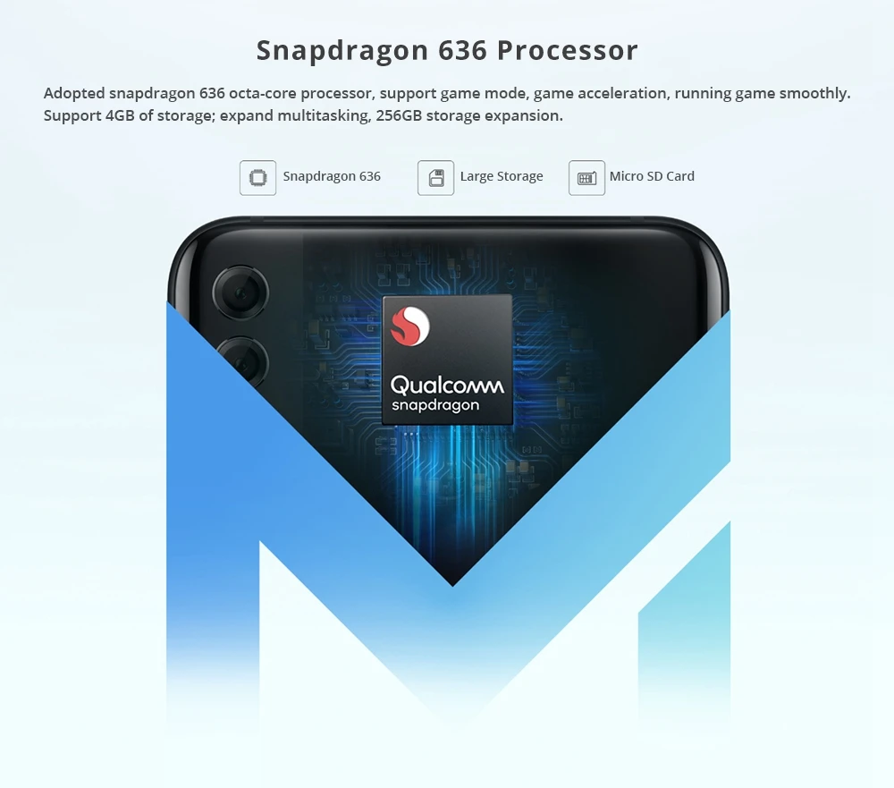Honor 8X Max смартфон 7,12 дюймов FHD дисплей Snapdragon 636 Android 8,1 16 МП Двойная камера 6 ГБ 128 ГБ отпечаток пальца OTG телефон