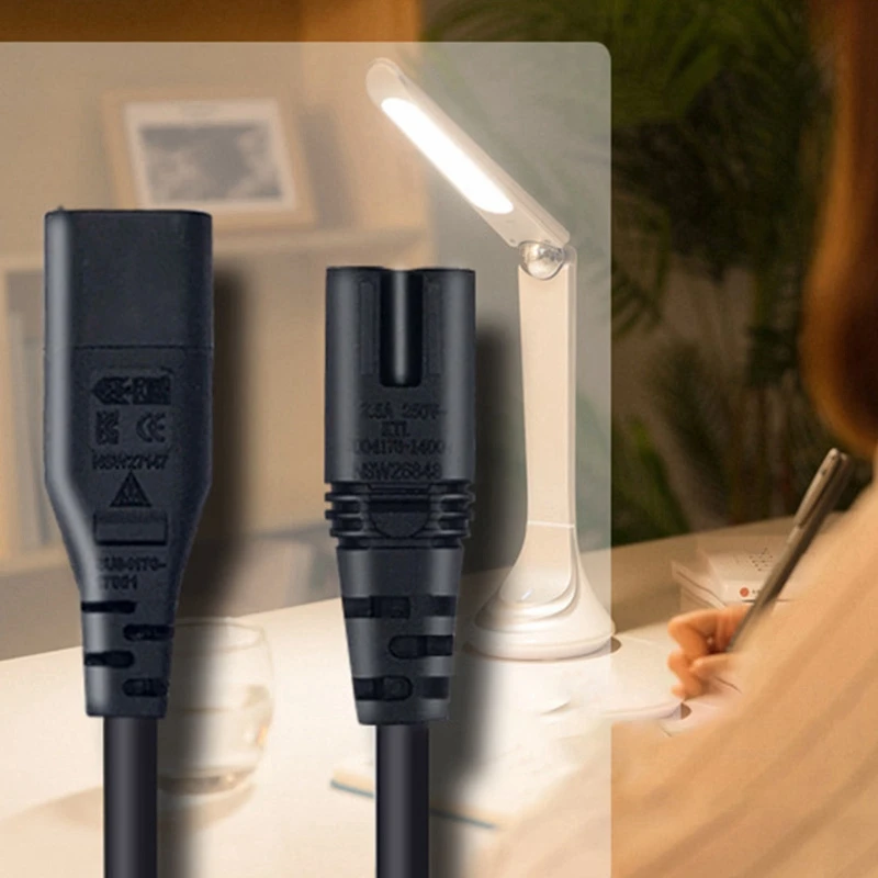 Удлинитель питания адаптер Iec320 C7-C8 с управлением переключателем и интерфейсом 8 |