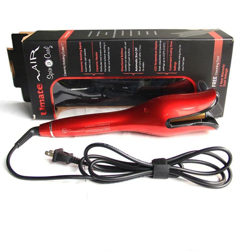 Щипцы для завивки волос с ЖК-дисплеем многофункциональные щипцы в форме розы