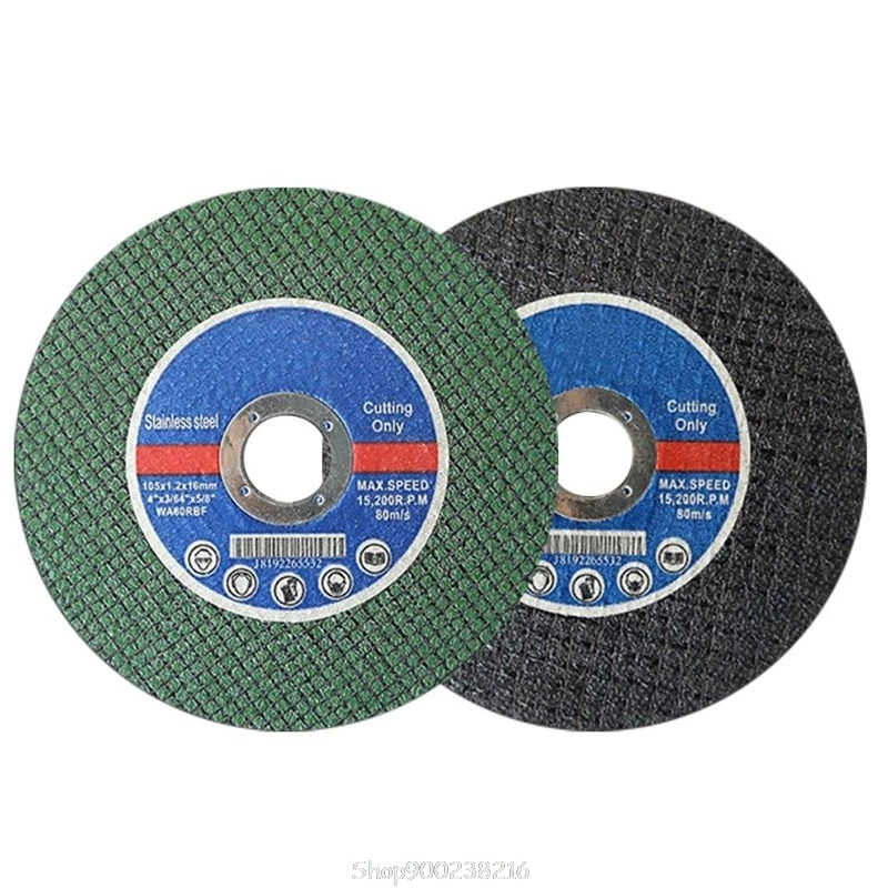 

5pcs/lot 4" Resin Cutting Disc Cutting wheel grinding disc for Stainless Steel & Metal Angle grinder S19 20 Dropship