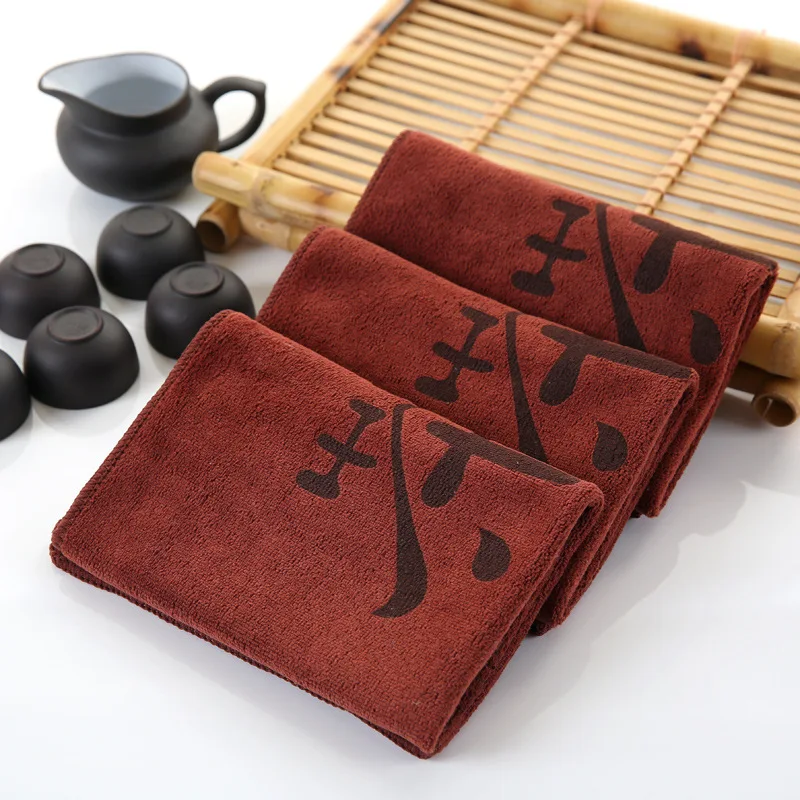 3 шт. микрофибра для чистки чайных полотенец стиль карманных салфеток