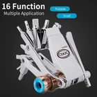 Многофункциональные инструменты для ремонта велосипеда, набор инструментов 16 в 1 для выключателя цепи, шин, шестигранный ключ, для обслуживания велосипеда