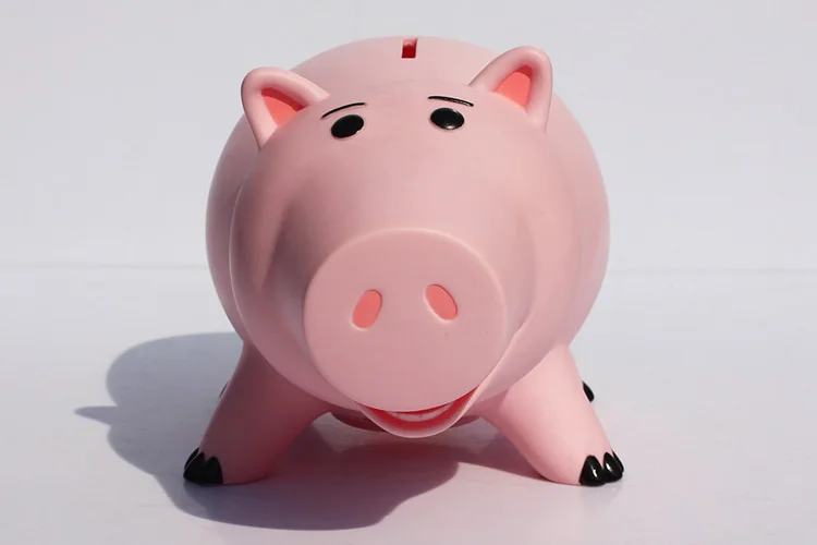 20cm Toy Story 4 Pink Hamm Pig Piggy Bank Coin Money Box Cute Aniamals PVC Action Figure Collection Model Kids Gift Doll - купить по