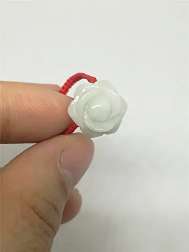 Кольцо LETSFUN женское с натуральным нефритом классическое ювелирное изделие