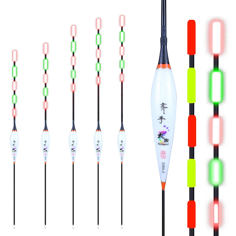 

Nano Luminous Electric Fishing Floats Bobber Big Carp Rock High Sensitivity Buoy Outdoor Night Fishing Accessories Tackles