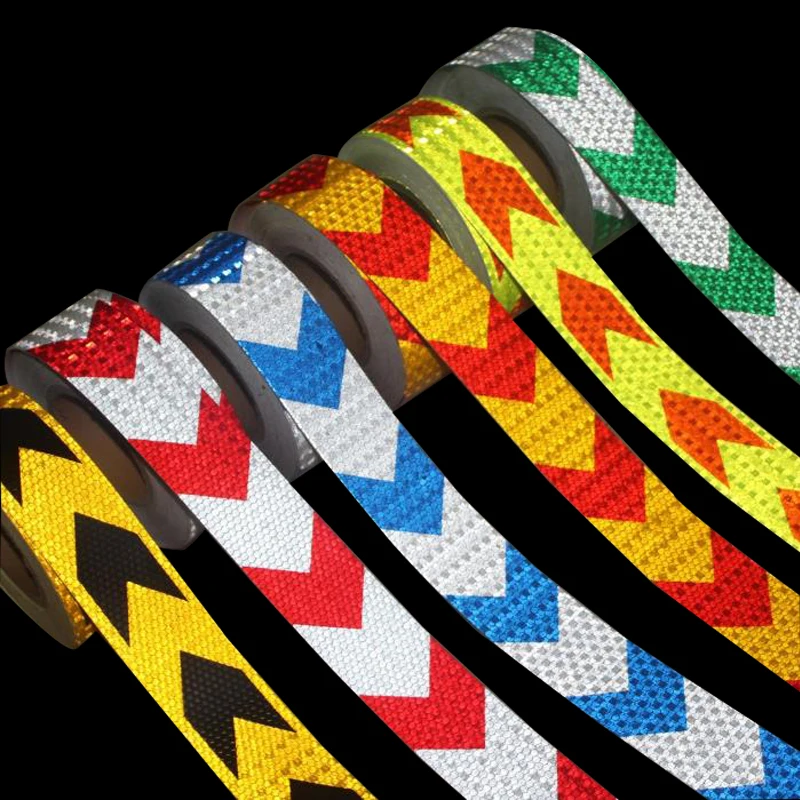 

5*300cm Car Reflective Tape Decoration Stickers Car Warning Safety Reflectante Tape Film Auto Reflector Sticker for Car Styling