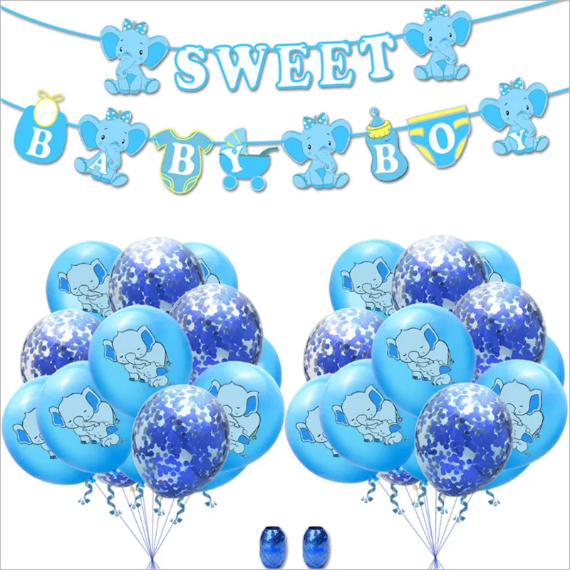 10 шт. Новый стиль слон резиновые воздушные шары ванны младенца Пол раскрыть