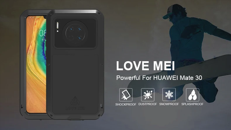 Gorilla glass) для huawei P30 Pro P20 Lite металлический защитный противоударный чехол для huawei mate 30 чехол алюминиевый водонепроницаемый чехол Nova 3E