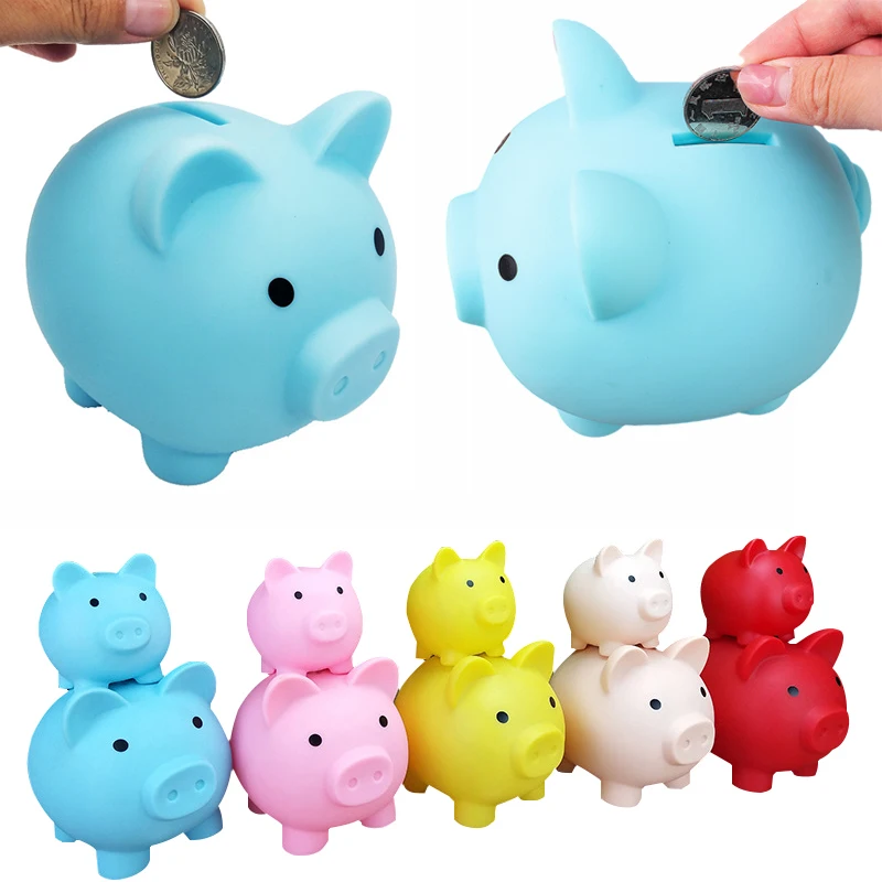 

Cartoon Pig Money Box Piggy Bank Coin Storage Box Kids Toy for Birthday Gift Money Saving Box Children Money Bank Home Decor