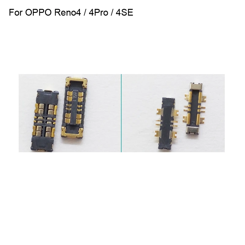 2 шт. внутренний разъем FPC держатель аккумулятора зажим контакт для OPPO Reno4 logic на