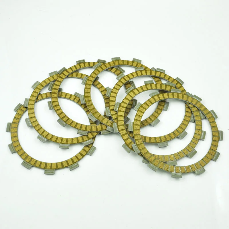 

7PCS Motorcycle Clutch Plates for Suzuki GS450E 80-83 GS450L 80-88 GS450S Fairing 80-81 GS450T 81-82 GS450TX 82-83 RGV250 Gamma