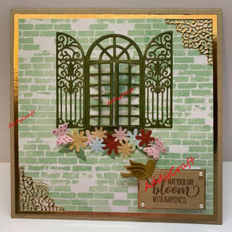 Металлические пресс формы для окна фона скрапбукинга бумаги рукоделия ножа