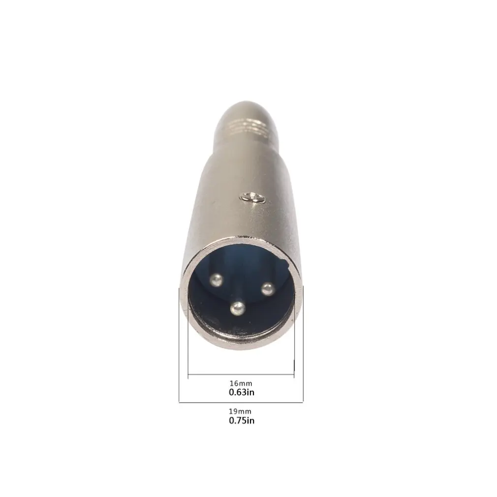 Xlr 3-Pin 6 35 мм гнездо-штекер моно аудио адаптер Разъем конвертер Кабель микрофон