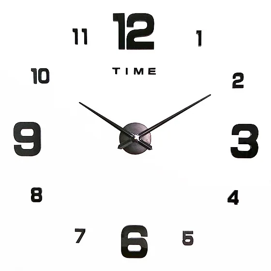 

Wall Clock Modern Design Acrylic Clocks Decor Aesthetic Room Decor Clock On the Wall Numbers Relojes de cuarzo horloge murale