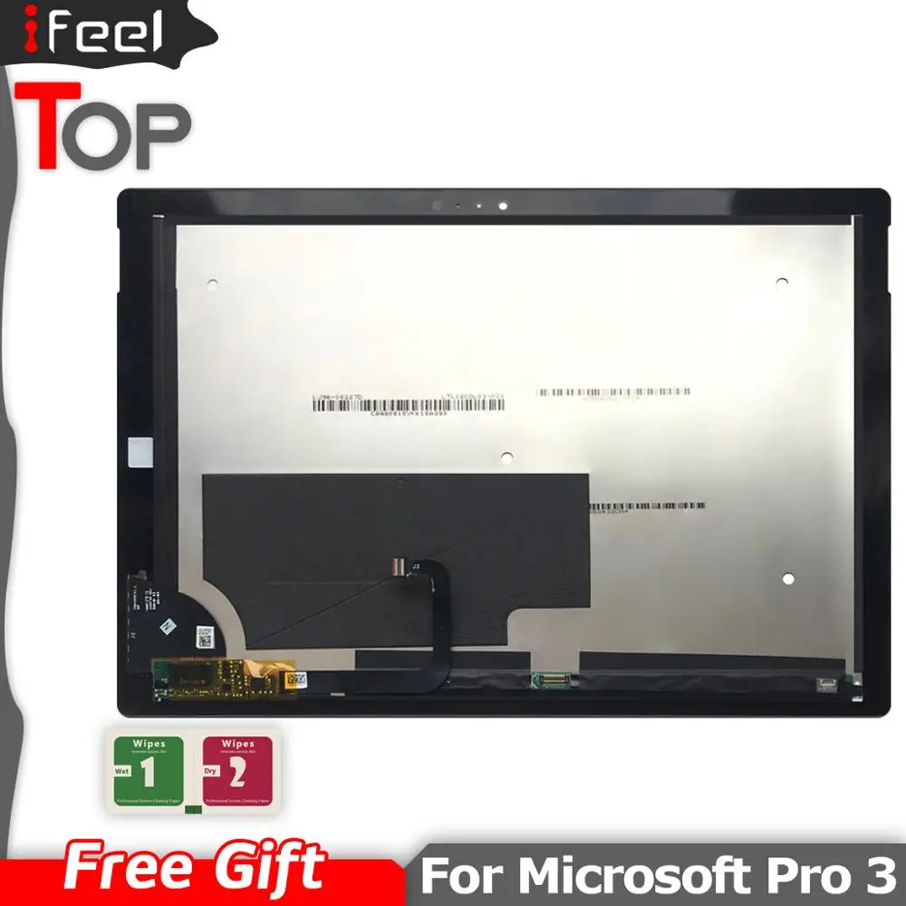 Протестированный ЖК-дисплей для microsoft Surface Pro 3(1631) TOM12H20 V1.1 LTL120QL01 003 ЖК-дисплей сенсорный экран с дигитайзером ремонт