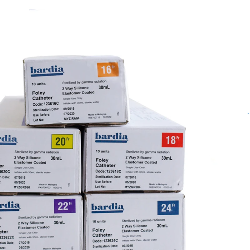 

Disposable Medical 2 way Latex Foley Urinary Catheter External 3 Way Silicone Comfortable Female Male