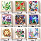 HUACAN 5D алмазная вышивка специальный мультфильм Новое поступление Алмазная картина мозаика продажа дерево украшение дома 24x24cm