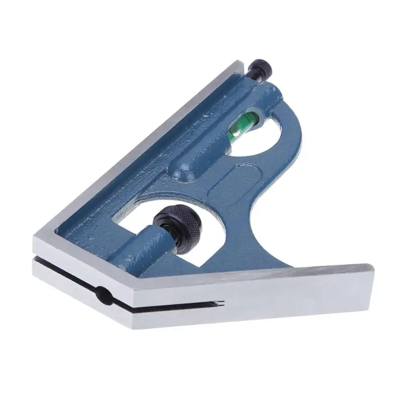 Угловая линейка 3 в 1 угловой транспортир 180 градусов с чемоданом измерительный