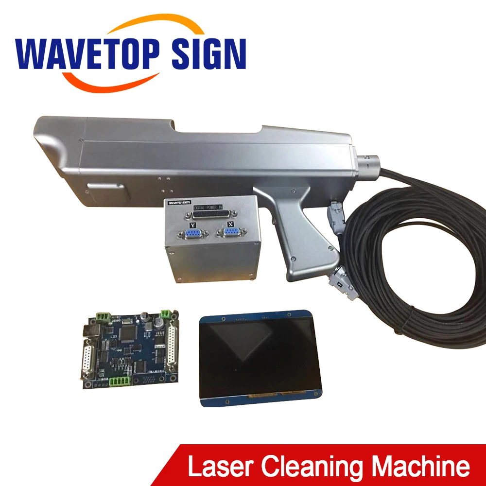 Головка и контроллер для удаления ржавчины с лазерной сваркой WaveTopSign RYF10-QX210 -